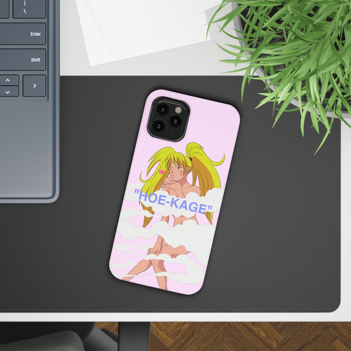 "Hoe-Kage" phone case