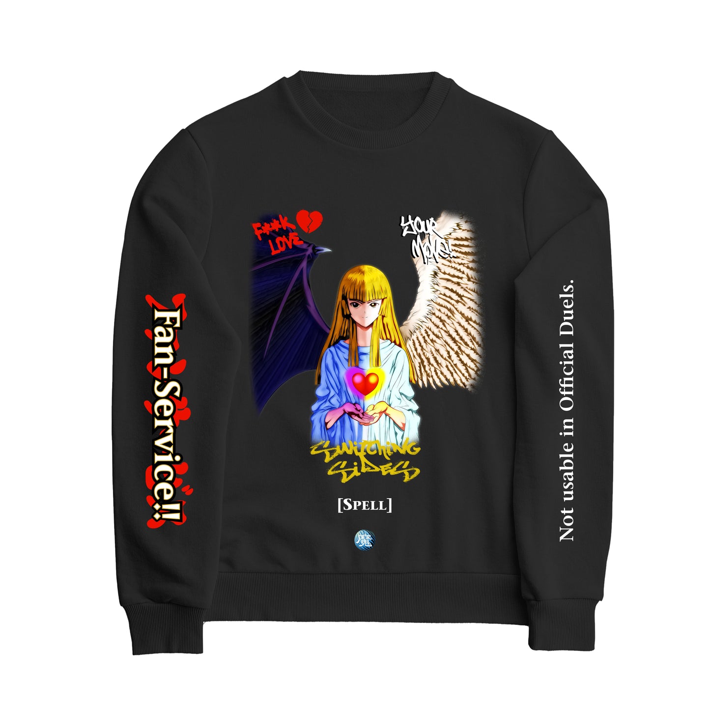 Switching Sides Sweatshirt (Black)