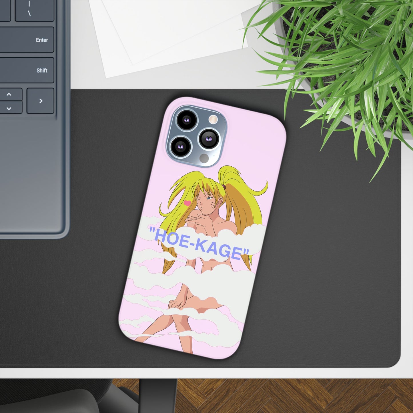 "Hoe-Kage" phone case