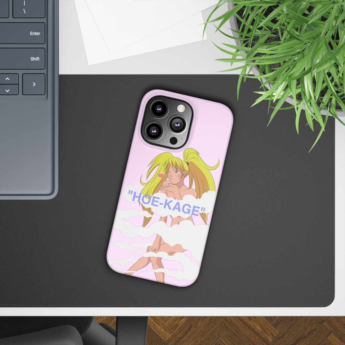 "Hoe-Kage" phone case
