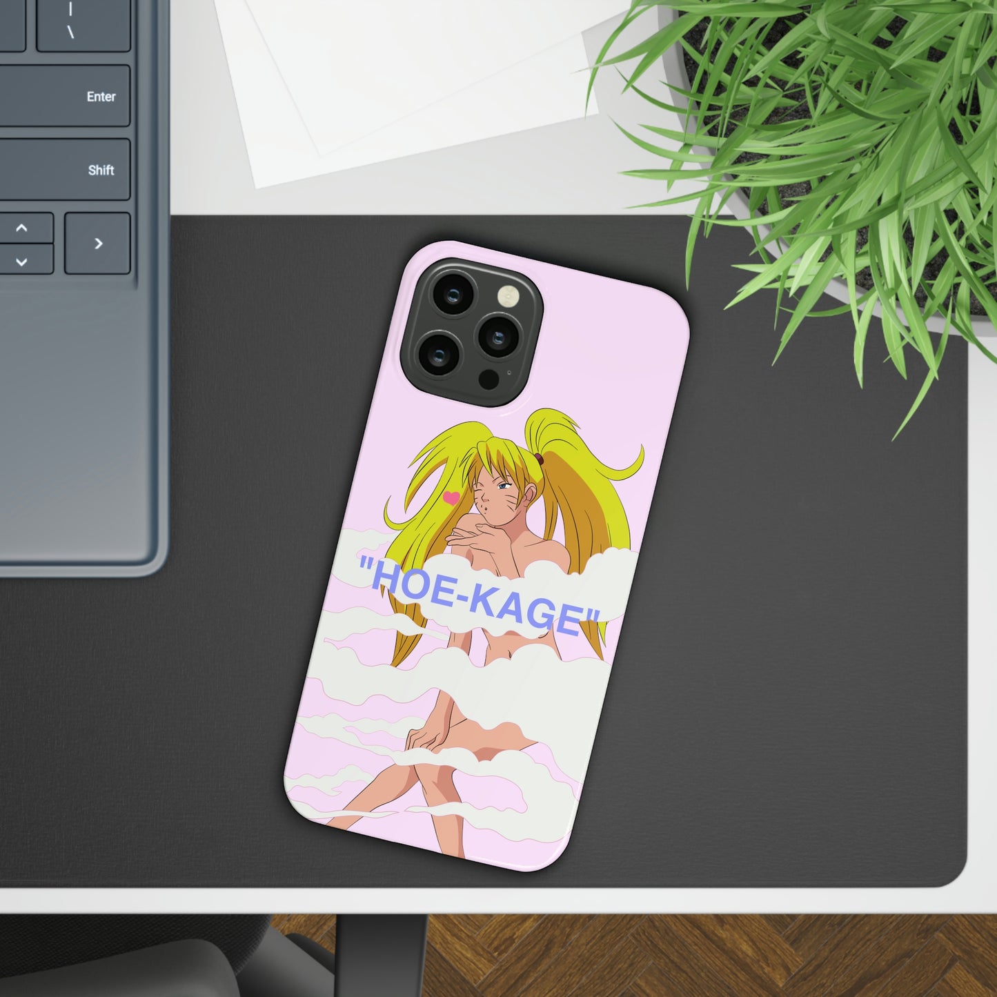 "Hoe-Kage" phone case