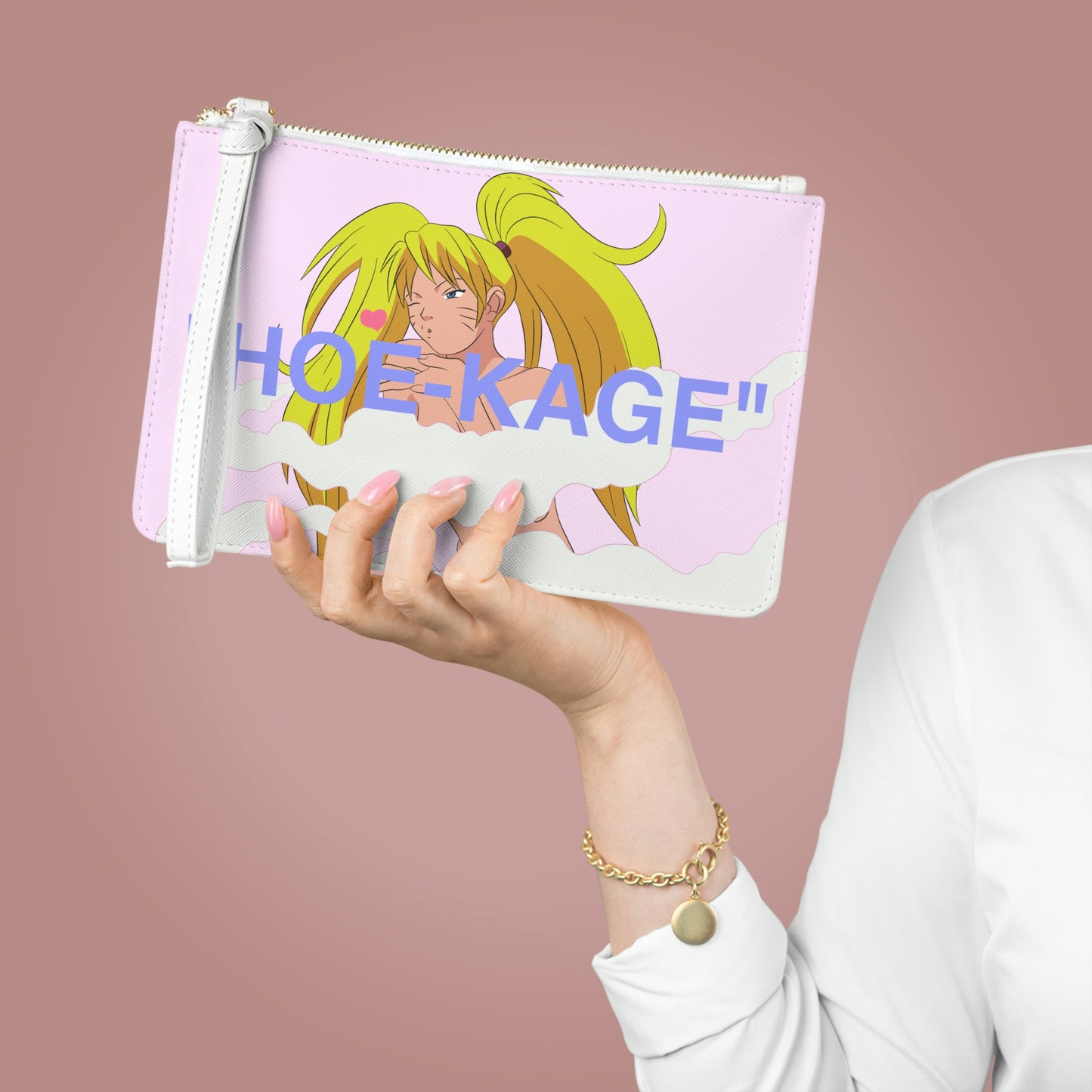 "Hoe-kage" Clutch Bag