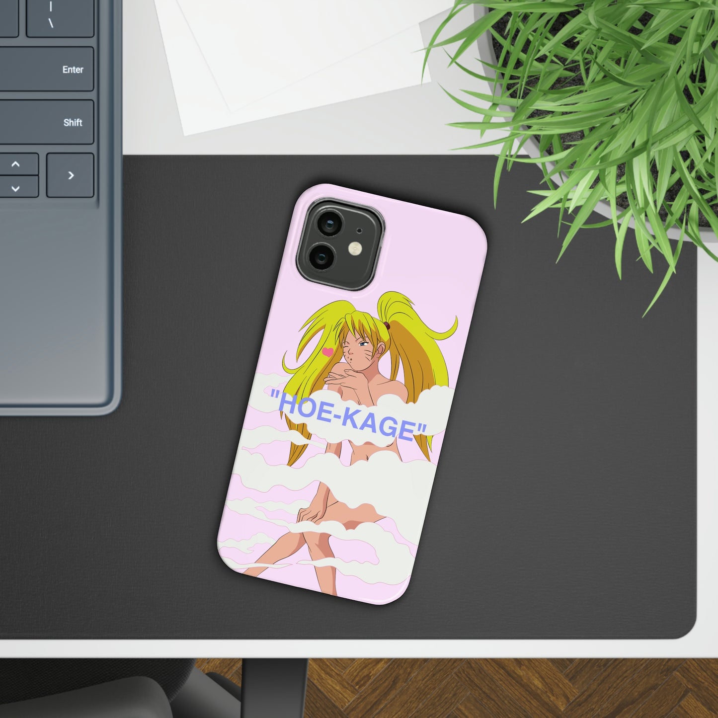 "Hoe-Kage" phone case