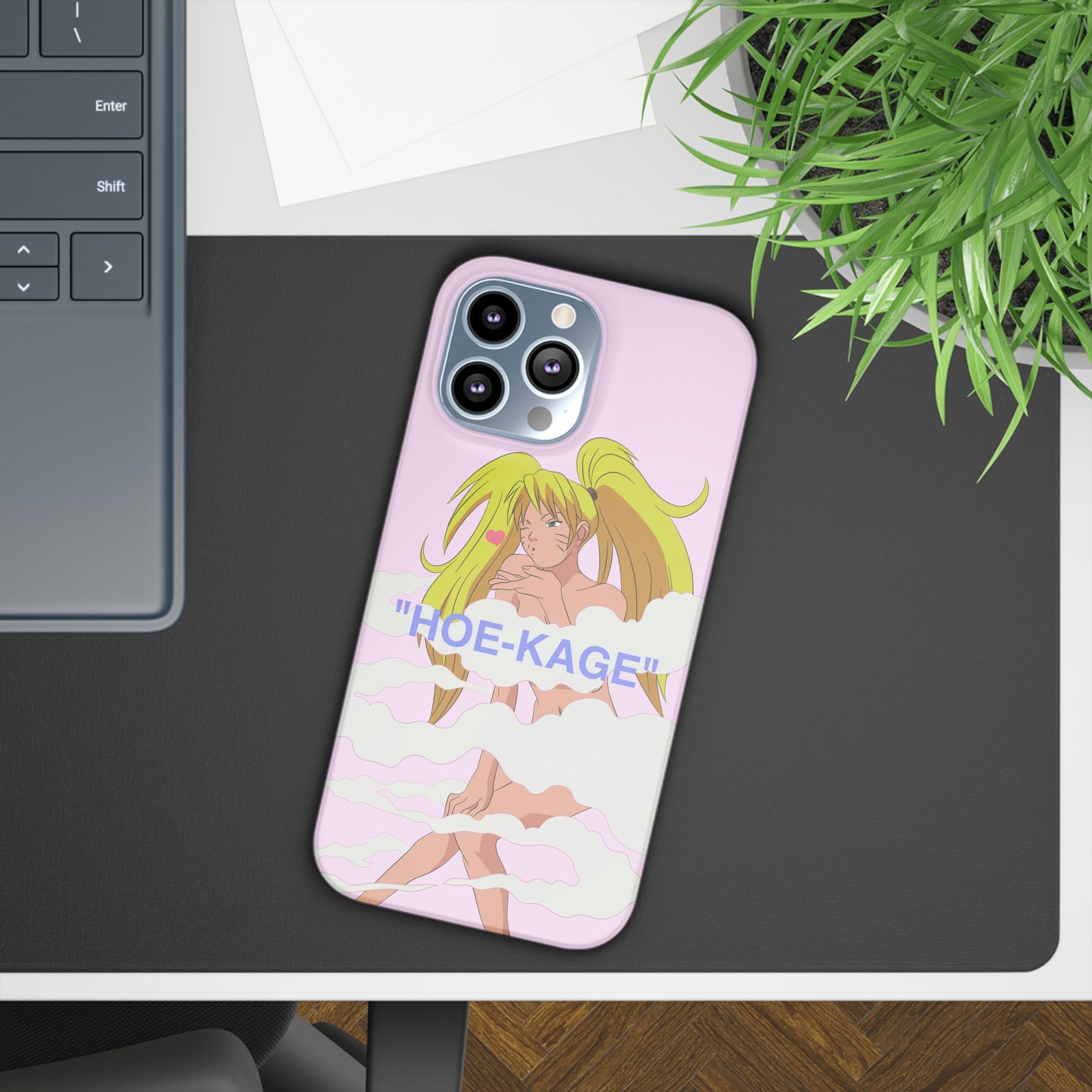 "Hoe-Kage" phone case