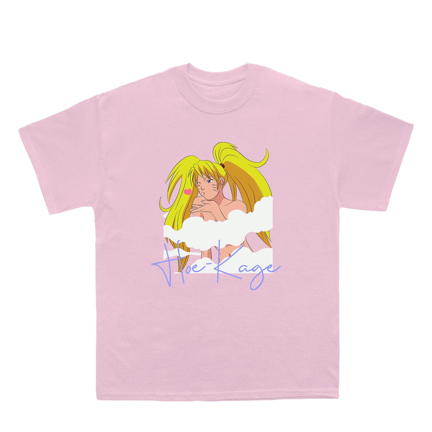 "Hoe-Kage" Shirt Pink